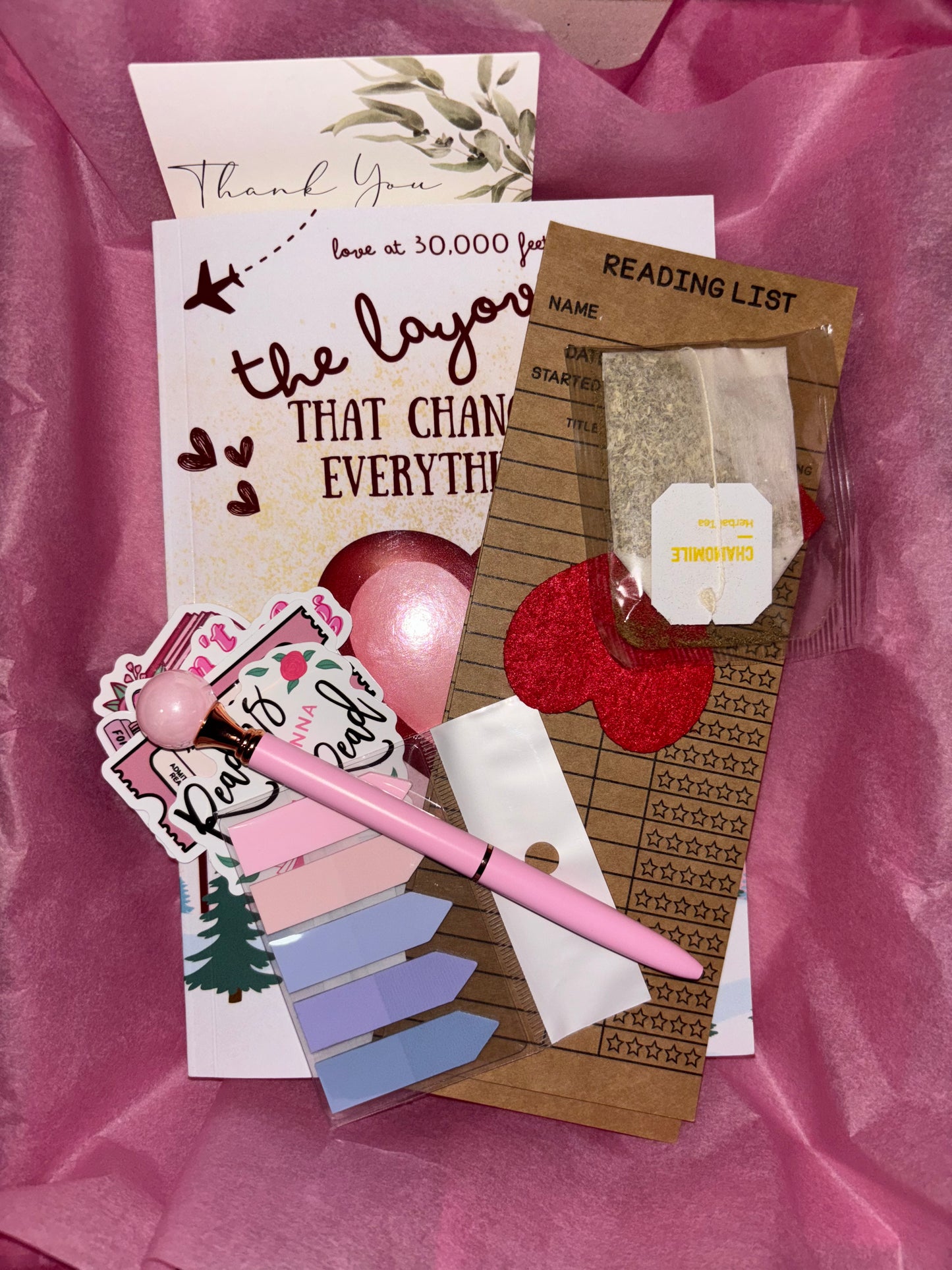 “The Layover That Changed Everything” Book Box