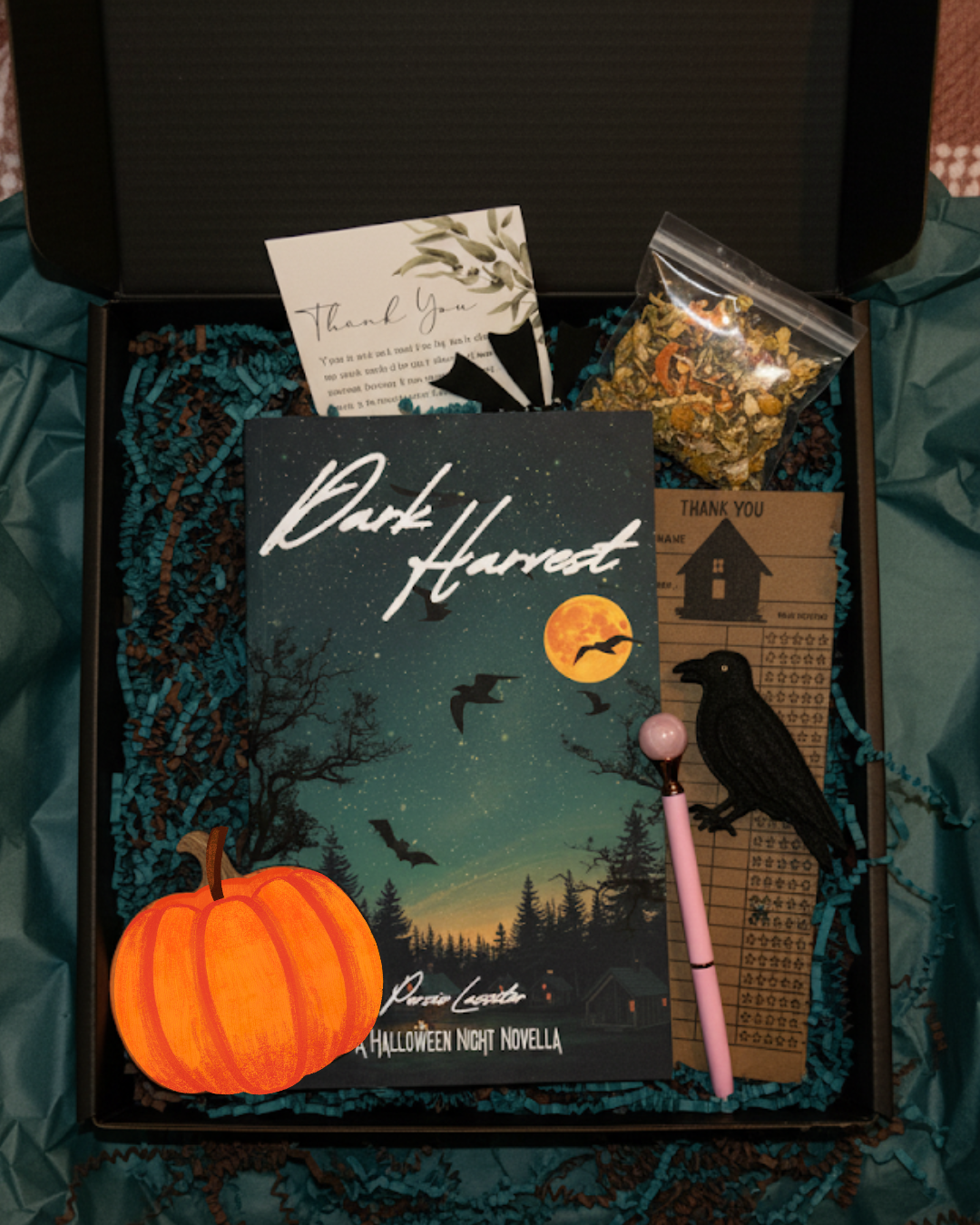 Dark Harvest Novella Signed Book Boxes 🎃