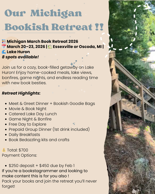 Our Michigan Book Retreat 2026🌲| Lake Huron ✨