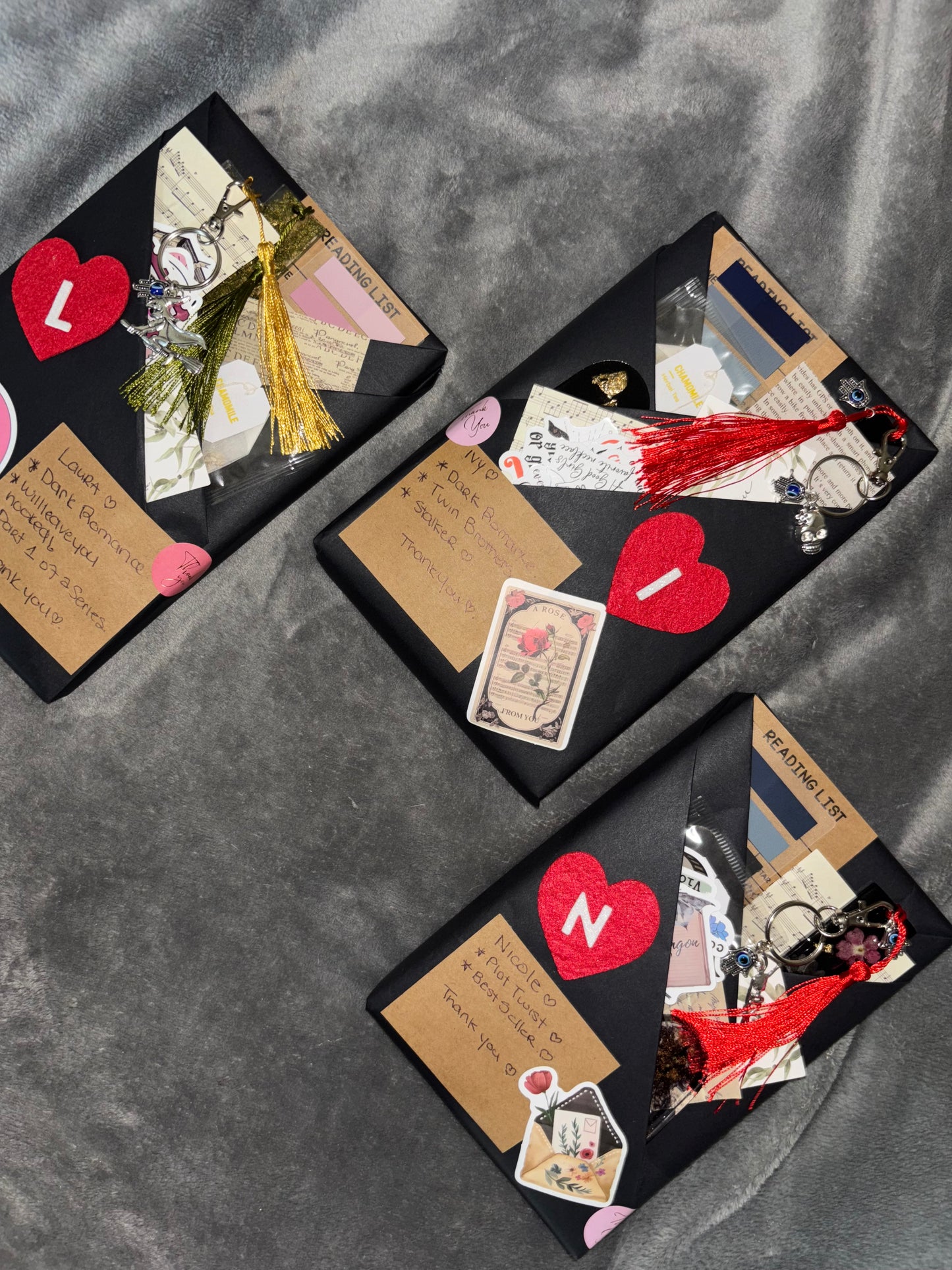 Themed Blind Date With A Book Off my Shelf box - I check to make sure you never read it 💕