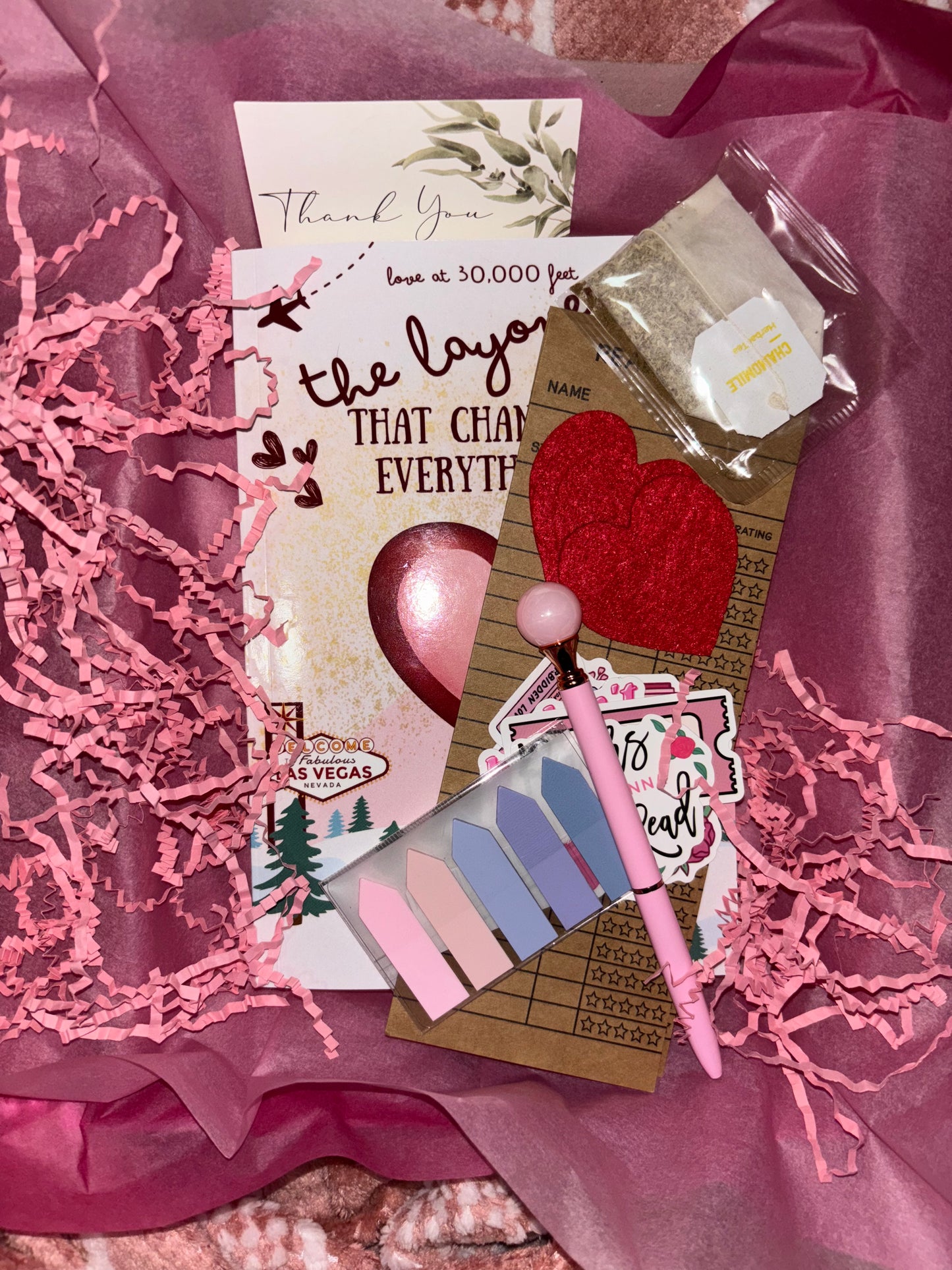 Special Hardcover “The Layover That Changed Everything” Book Box