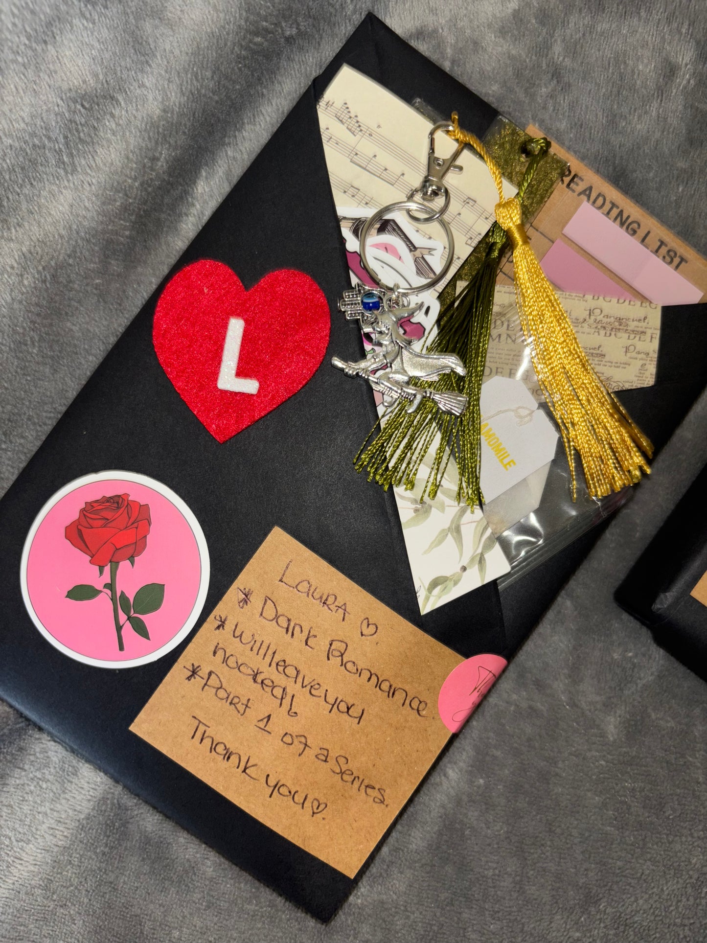 Themed Blind Date With A Book Off my Shelf box - I check to make sure you never read it 💕