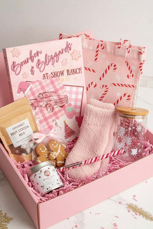 PRE - ORDER Bourbon & Blizzards PR Box 🌲 Choice of Tote or shirt ♥️