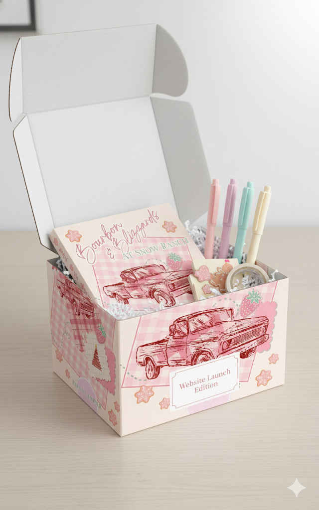 Bourbon & Blizzards Signed Book Box ✨